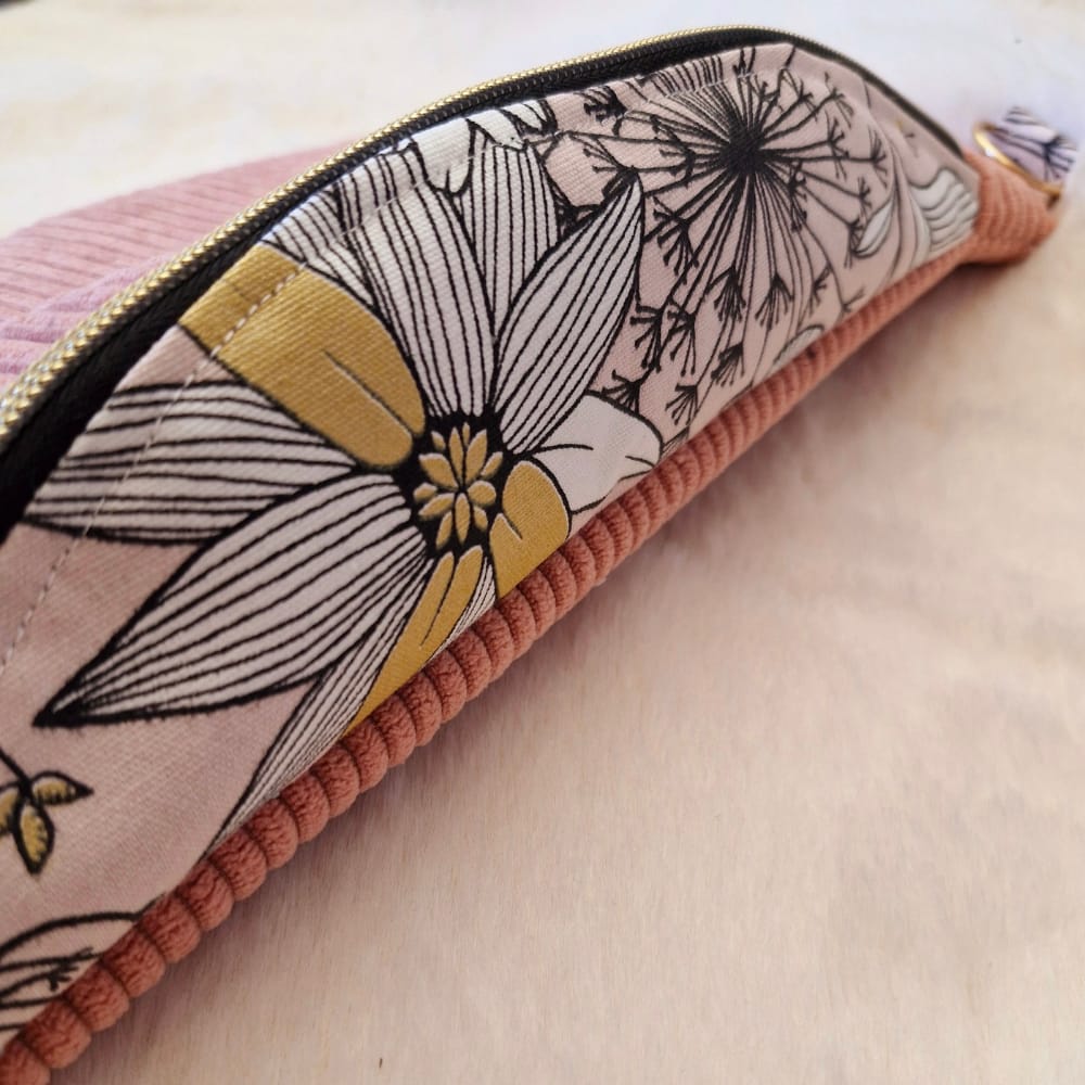 sac banane fleur
