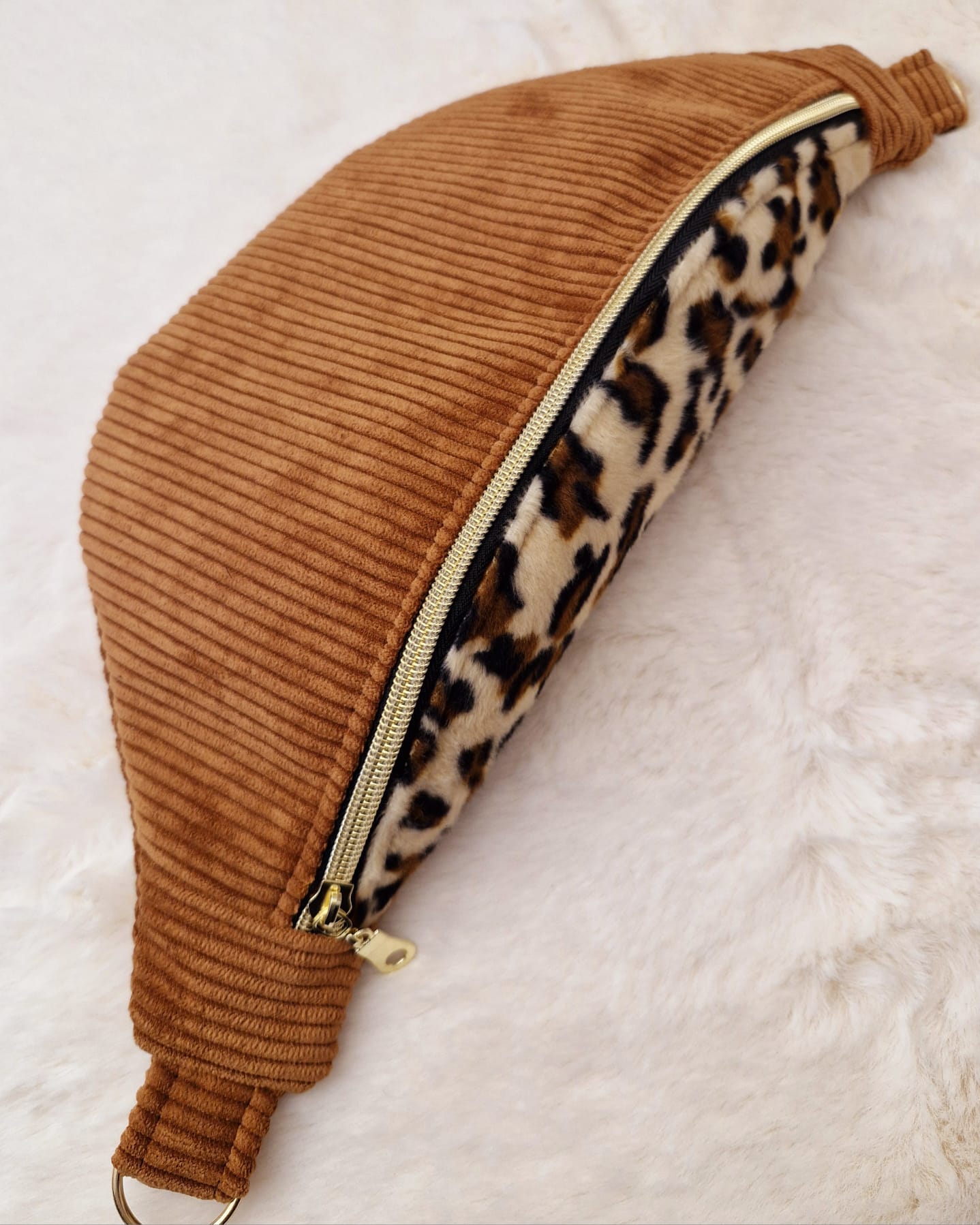 sac banane leopard