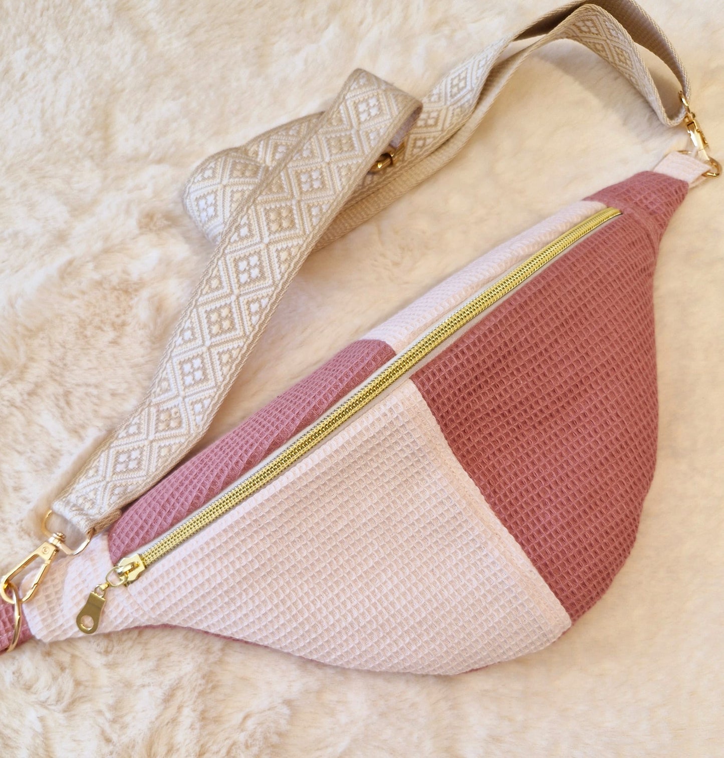 sac banane rose