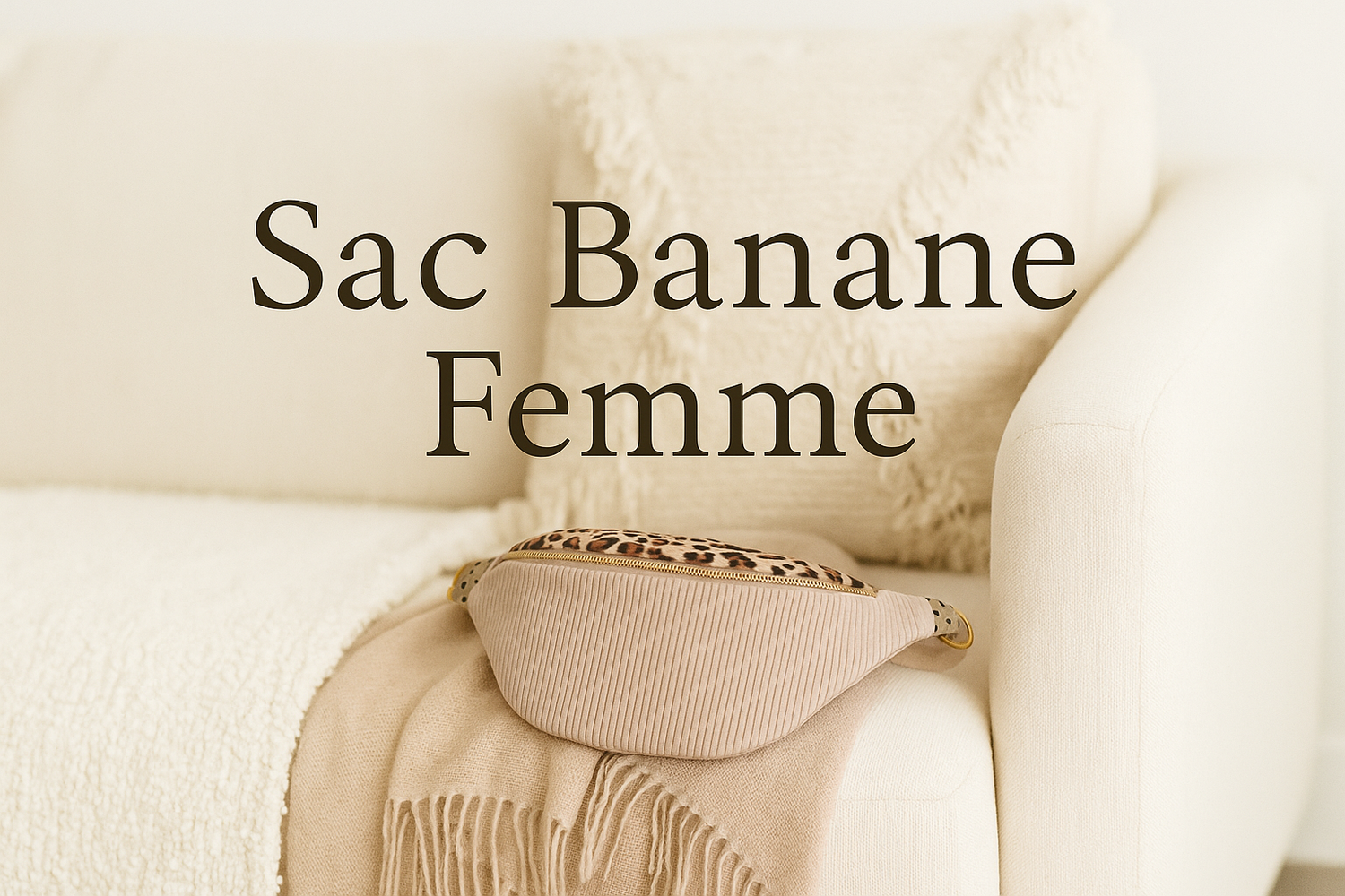 Sac banane femme cocoleeline