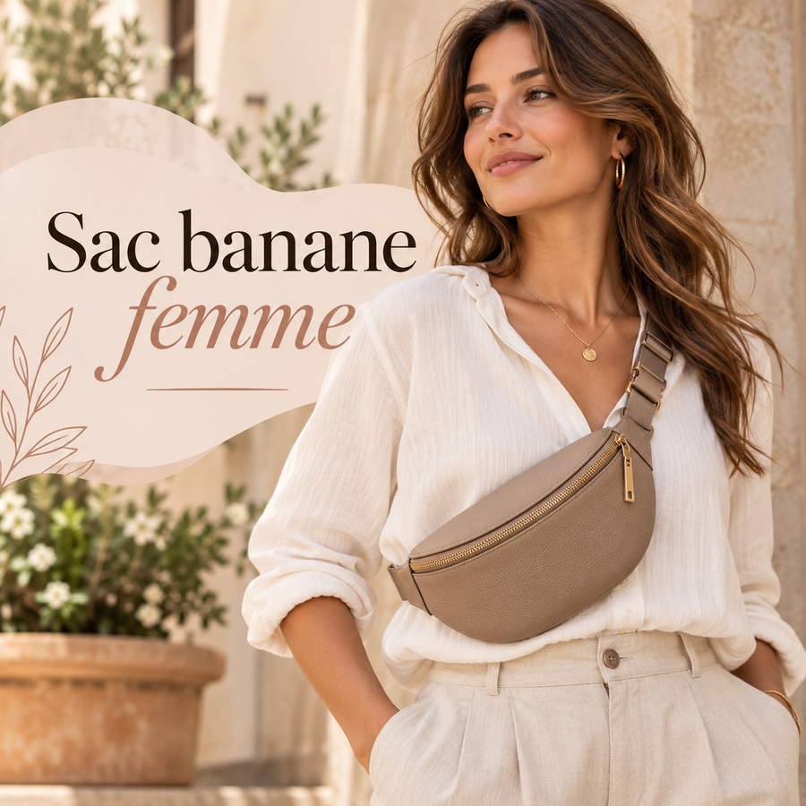 Sac banane femme - Velours côtelé et modèle personnalisable