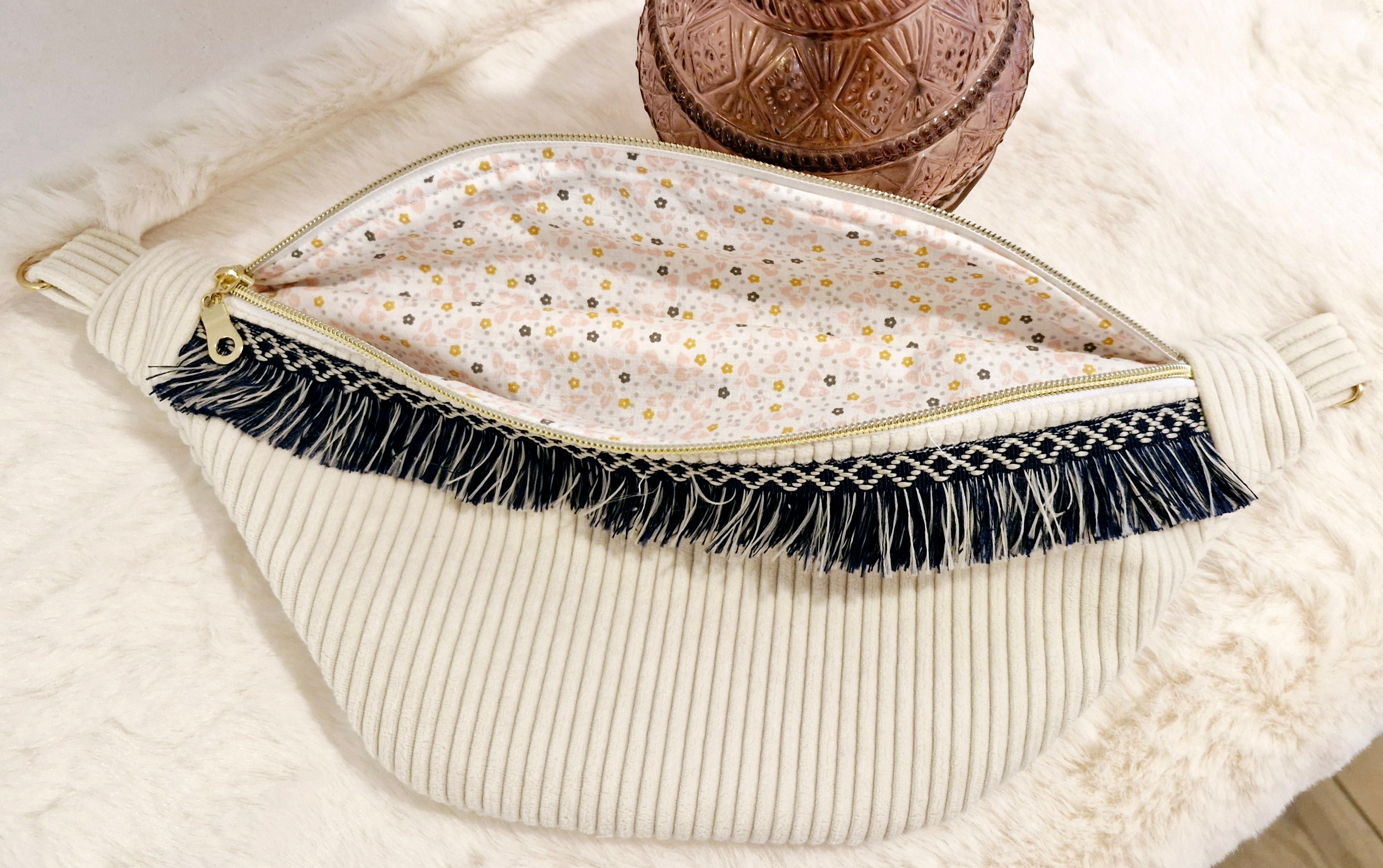 Sac Banane Femme Style Bohème – Parfait pour un Look Naturel "LA BOHÊME" cocoleeline