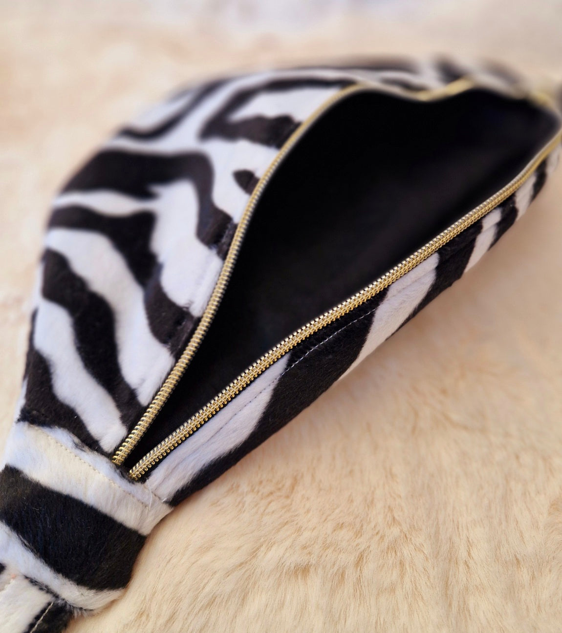 Sac Banane Femme Imprimé Zèbre – Accessoire Mode "ROSIE" cocoleeline