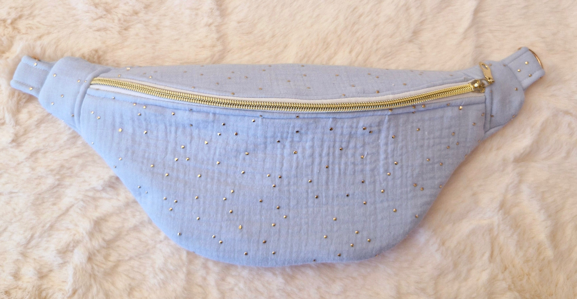 sac banane bleu
