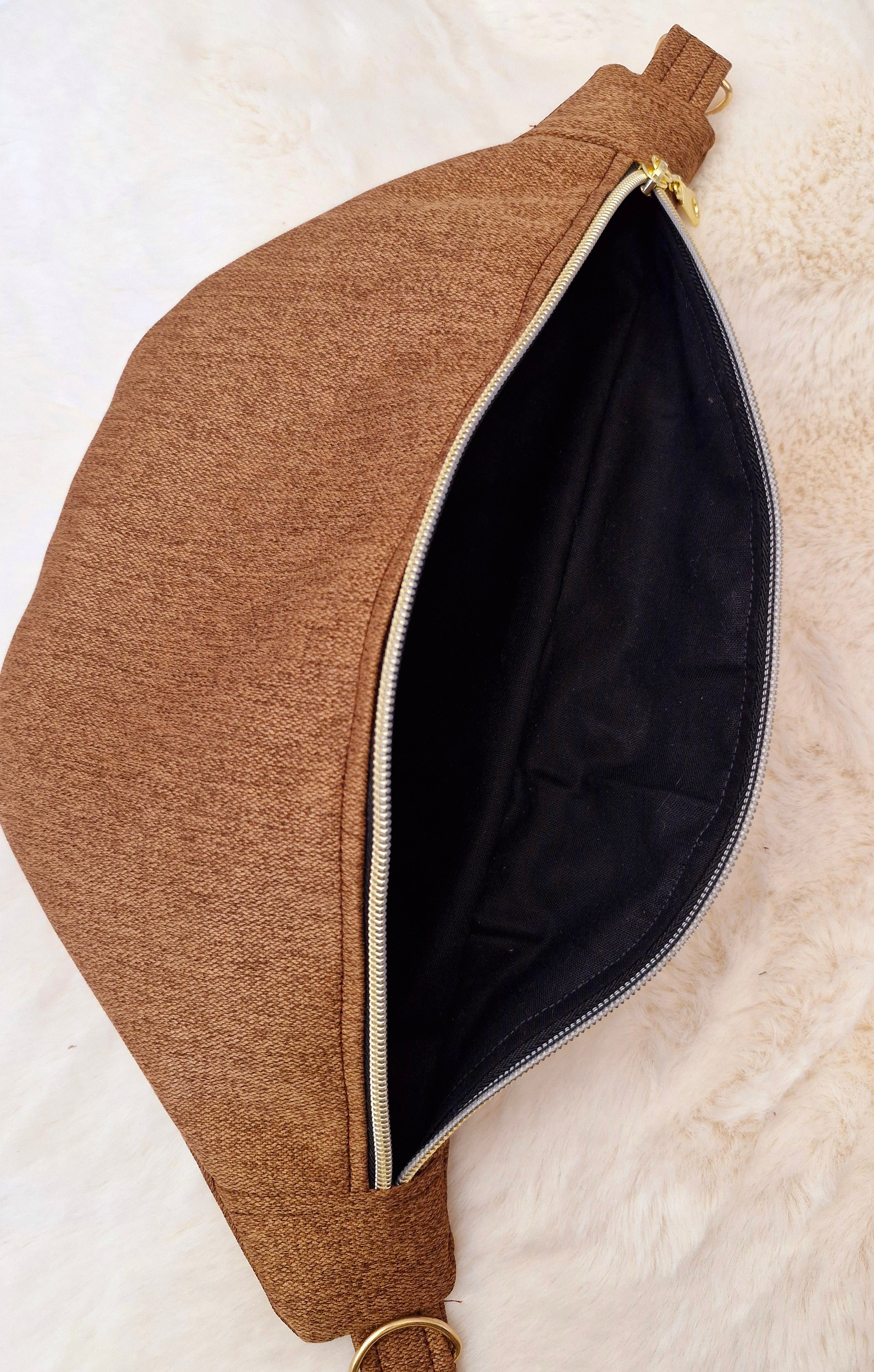 Sac Banane Marron Mixte – Tendance et Fonctionnel "HARLOW" Ma boutique