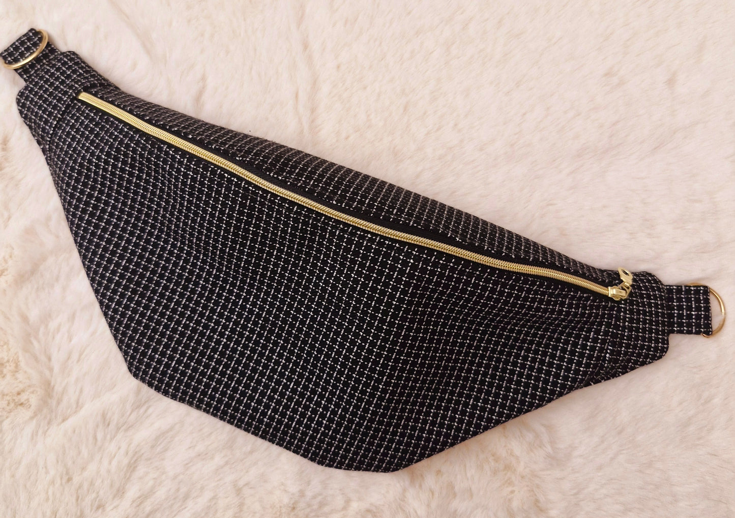 sac banane noir