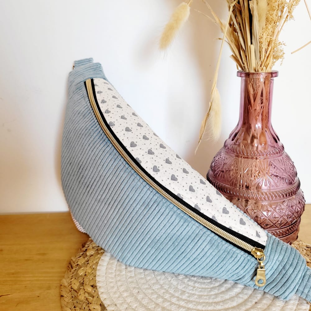 sac banane coeur