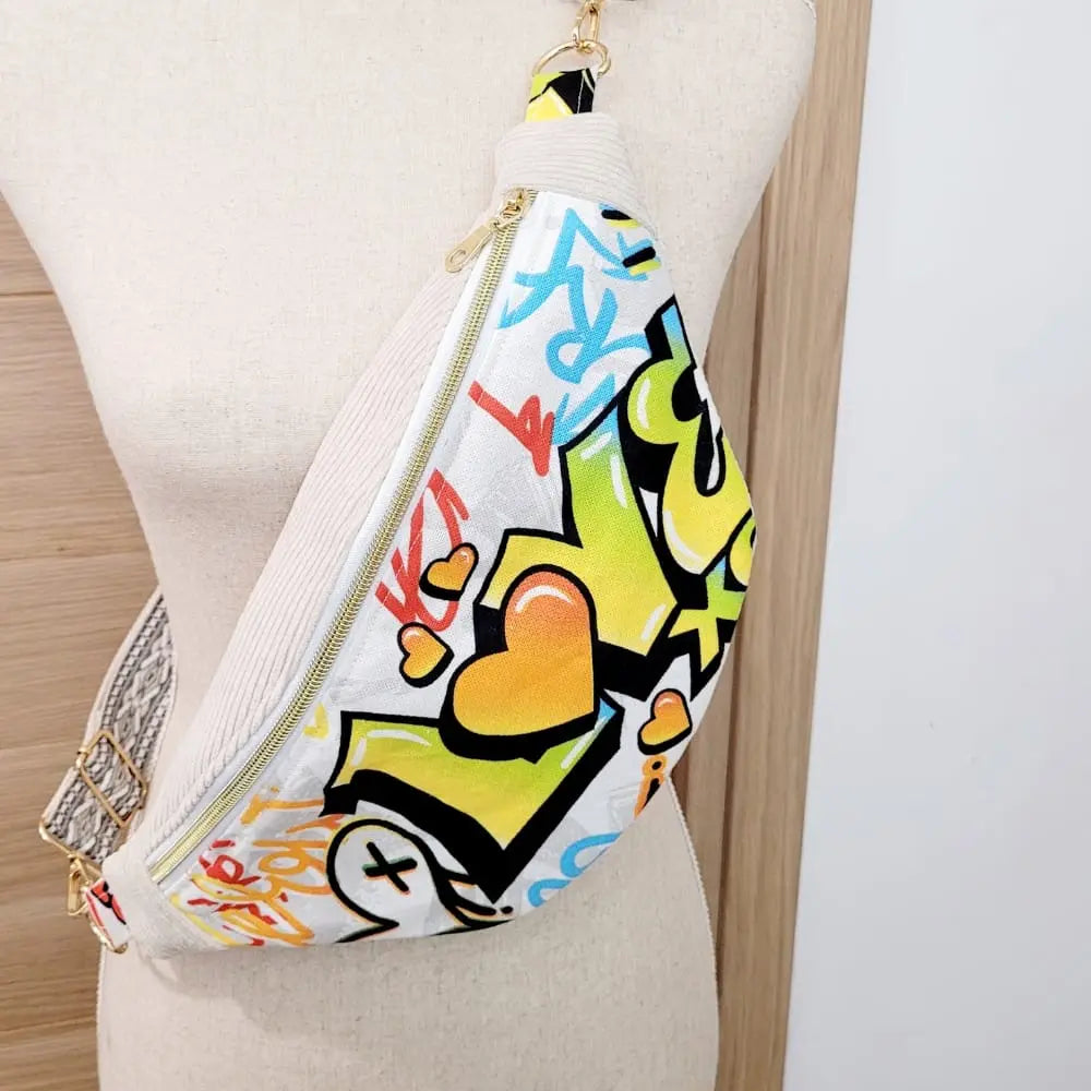 sac banane grafitti