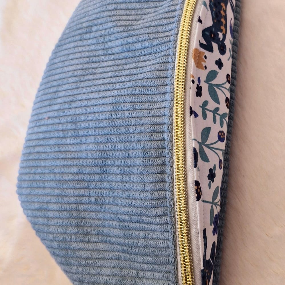 sac banane velours côtelé
