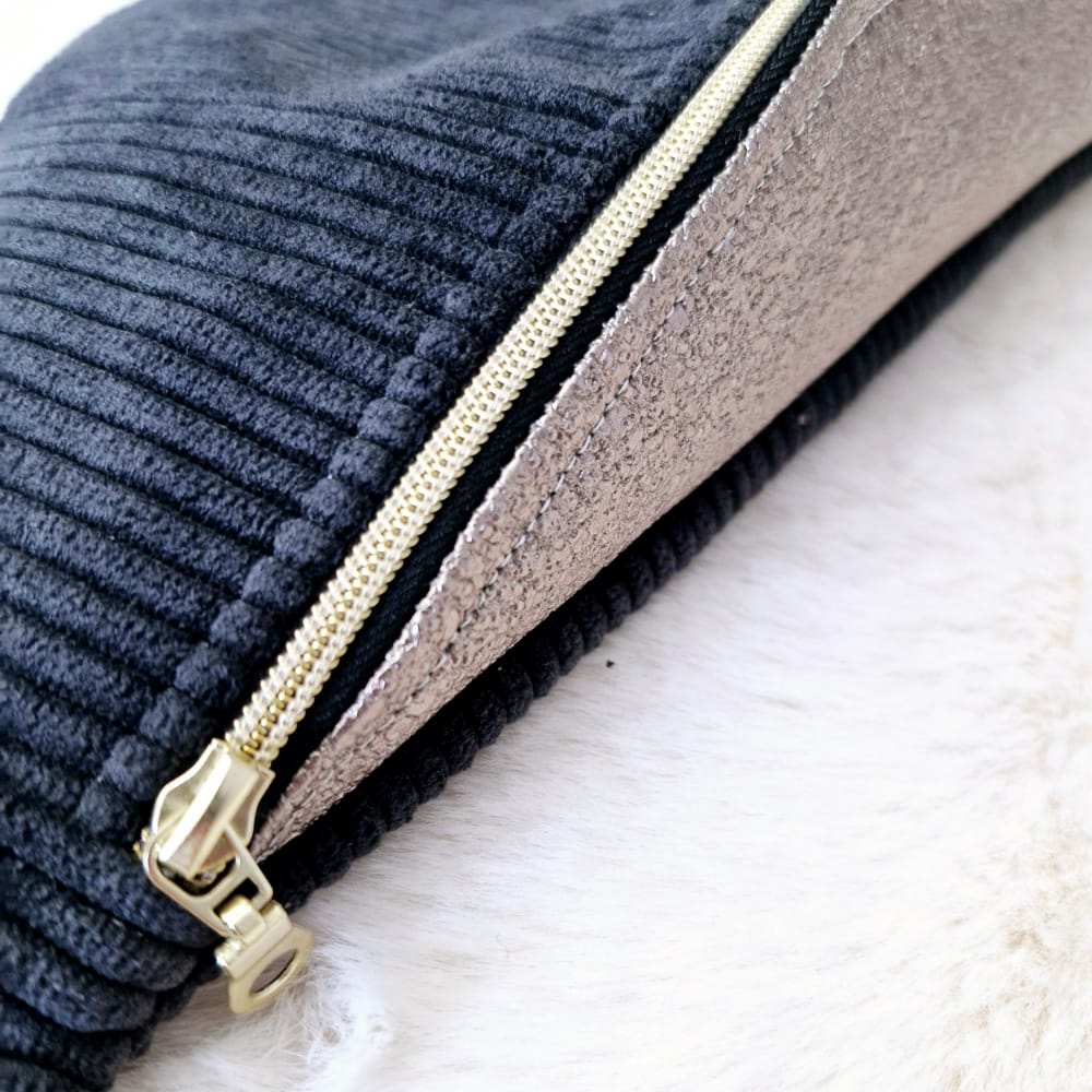 sac banane velours côtelé
