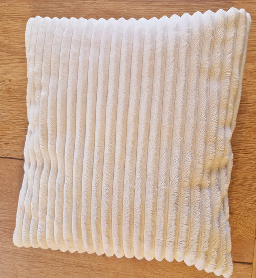 Housse de Coussin en Velours côtelé Écru – Élégance Naturelle et Douceur, Plusieurs Tailles Disponibles cocoleeline