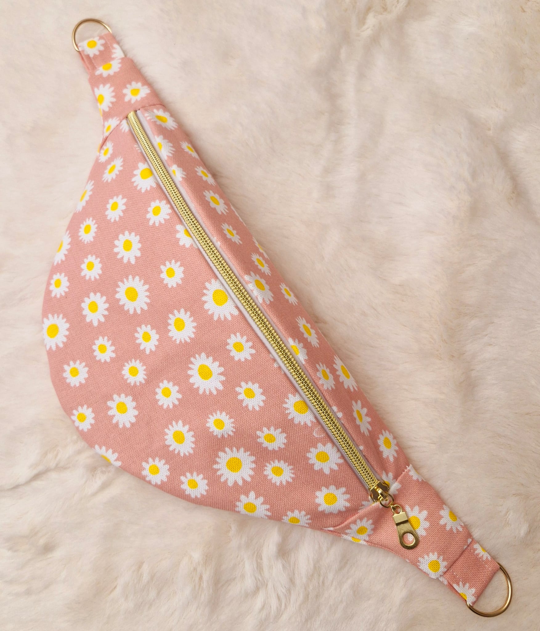 sac banane rose pour femme