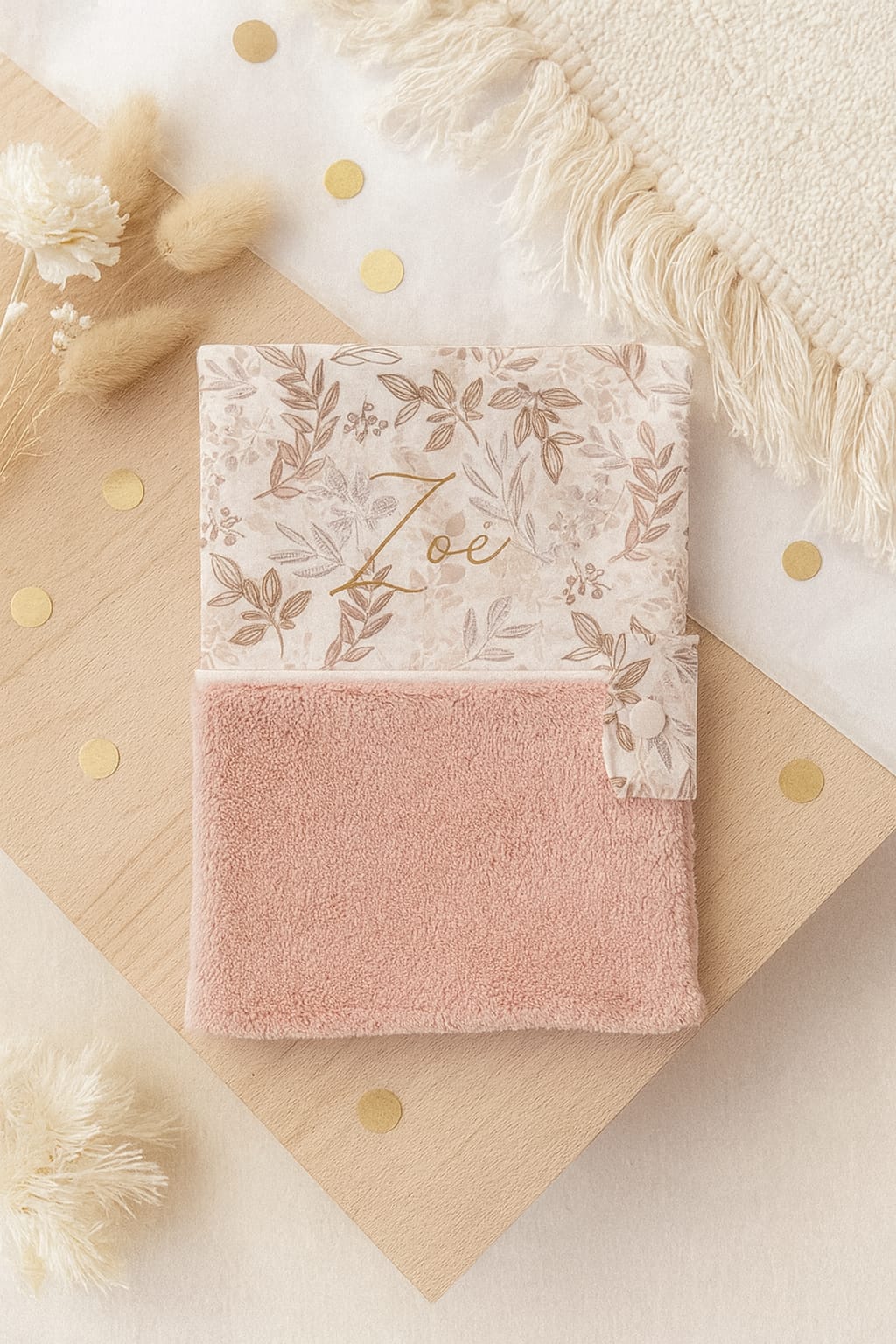 Protège carnet de santé personnalisé – Fait main en France , idée cadeau naissance cocoleeline