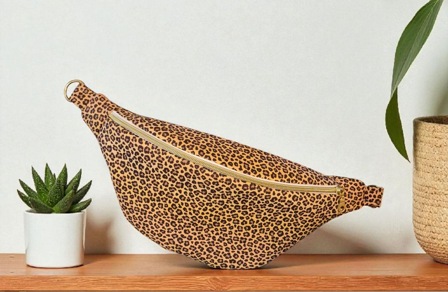 Sac banane pour femme léopard cocoleeline