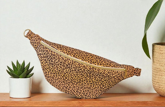 Sac banane pour femme léopard cocoleeline