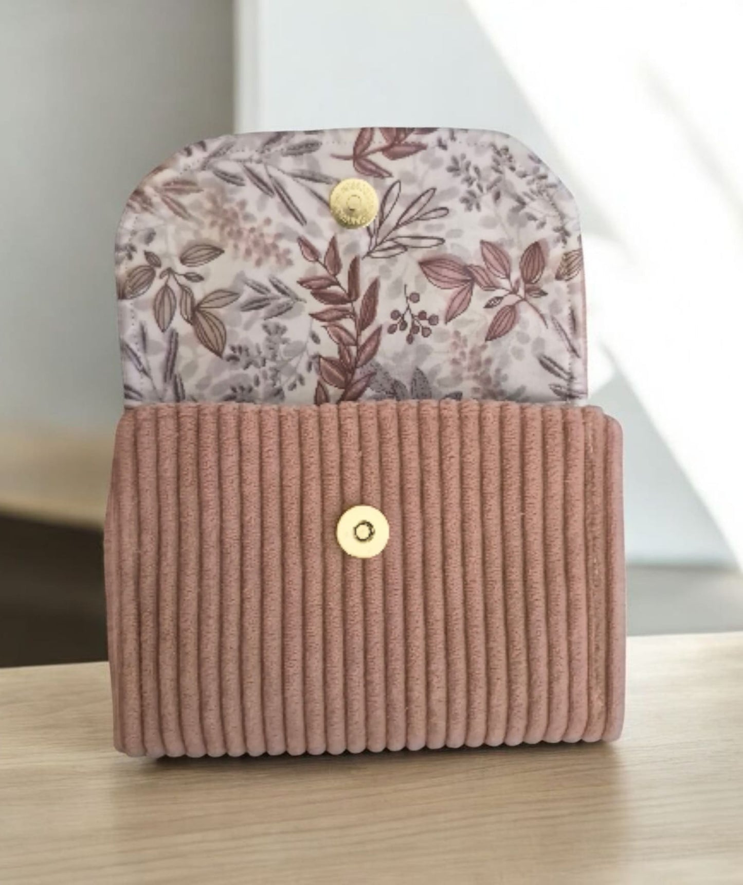 Sac banane fait main en France – Velours côtelé & sangle bohème – Idée cadeau tendance cocoleeline