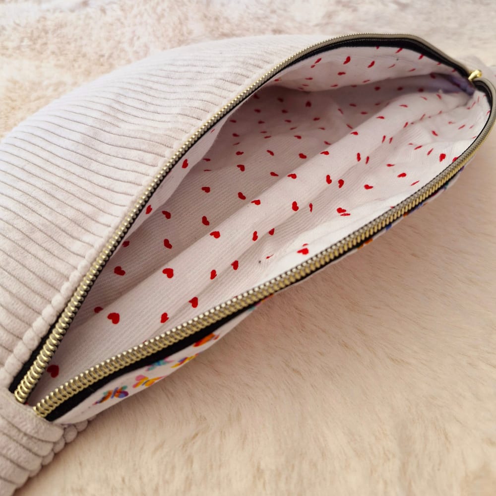 sac banane coeur