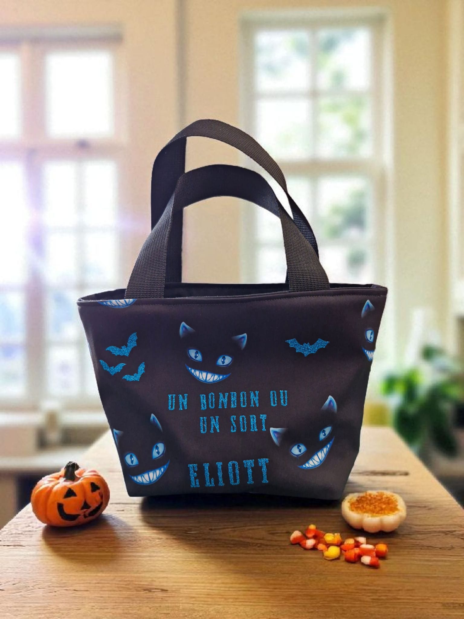 Sac Halloween Enfant Personnalisé,  Chasse aux Bonbons cocoleeline