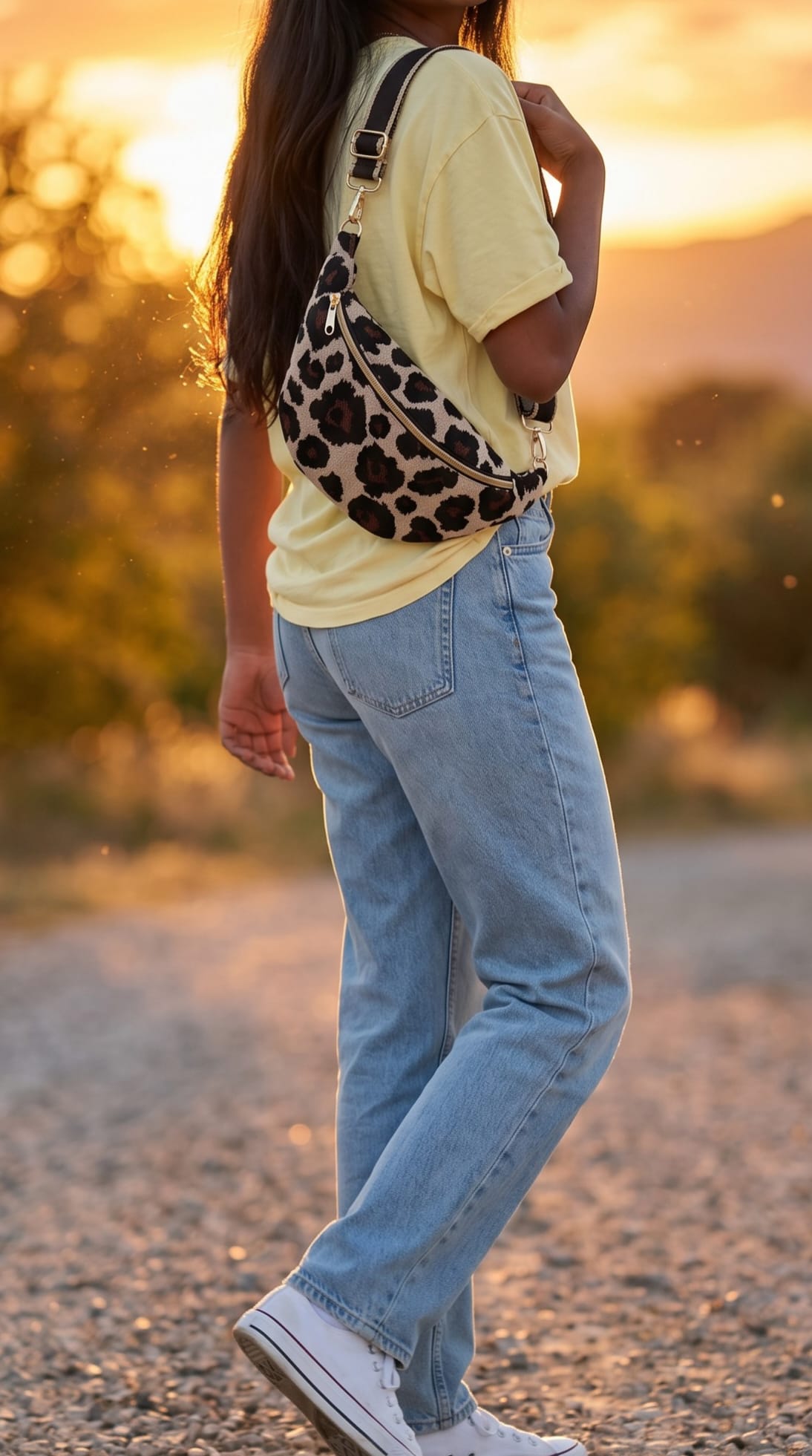 Sac banane pour femme  léopard cocoleeline