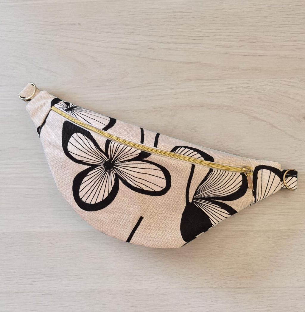 Sac banane pour femme fleuri cocoleeline