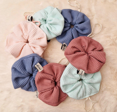 Fleur de Douche Vieux Rose en Coton Nid d’Abeille – Chic et Durable cocoleeline