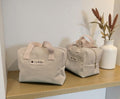 Trousse de toilette XL en velours côtelé , plusieurs coloris disponibles cocoleeline