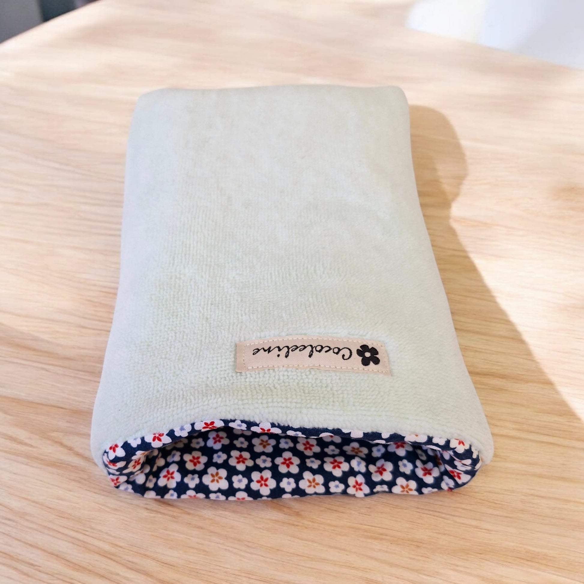 Housse de Livre Molletonnée en Bambou et Coton – Protection Format Livre de Poche cocoleeline