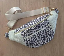 Sac banane femme léopard 100% personnalisable cocoleeline