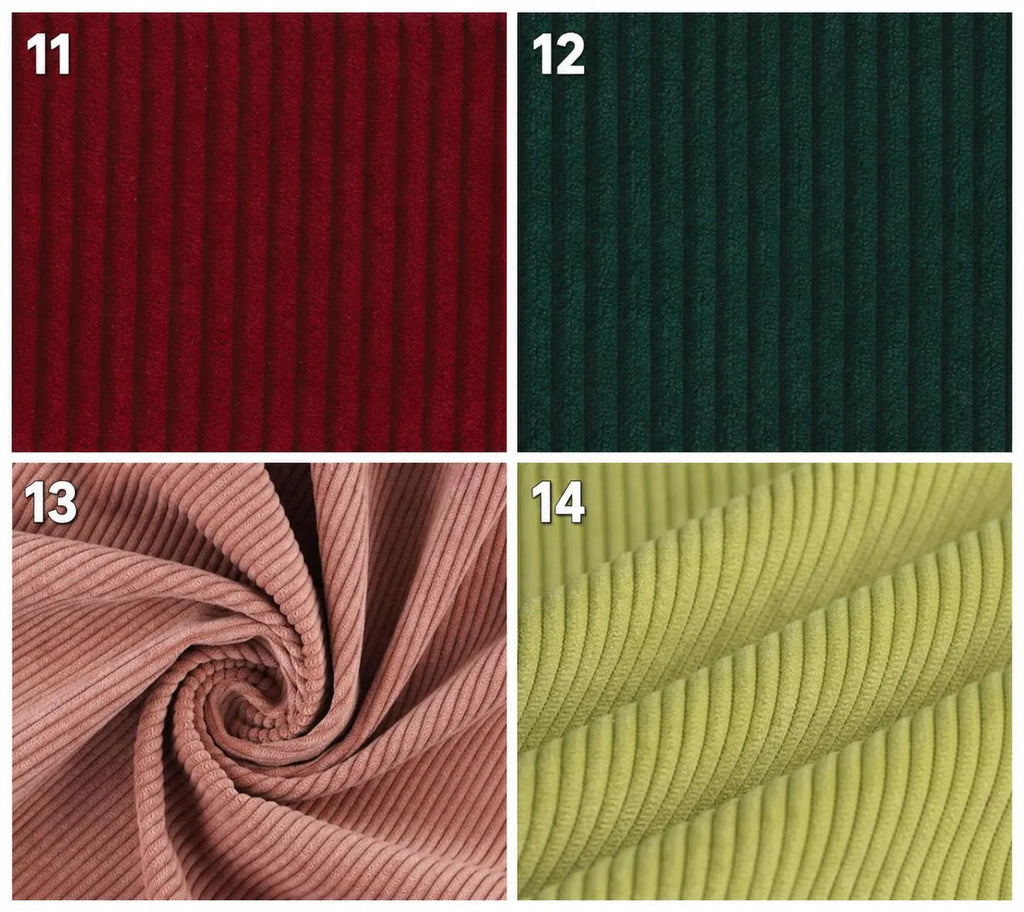 Sac banane pour femme en velours côtelé 100% personnalisable cocoleeline